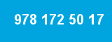 978 172 50 17 978 172 50 17